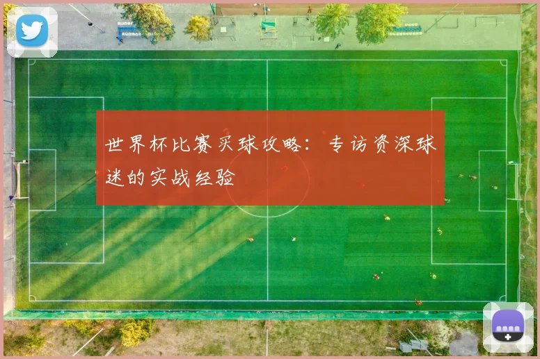 世界杯比赛买球攻略：专访资深球迷的实战经验