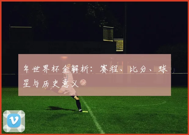 年世界杯全解析：赛程、比分、球星与历史意义